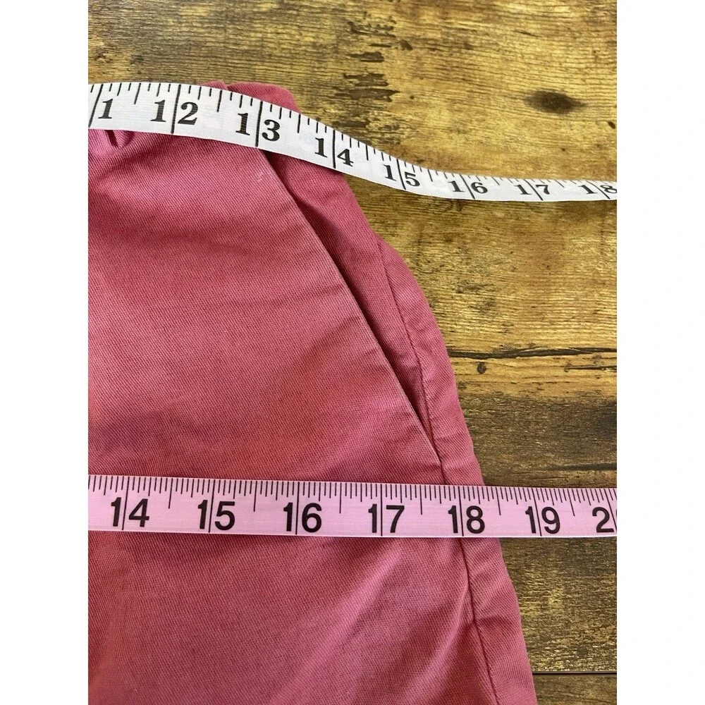 Womens Kate Spade Saturday Chino Shorts Sz 2 High Waisted Linen Blend Preppy